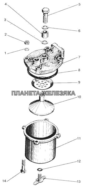 Фильтр топливный грубой очистки МТЗ-922